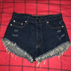Forever 21 high waisted denim shorts.